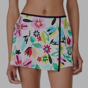 NWT Kate Spade Floral Swim Skirt Cover-Up | Women’s XL | Faux Wrap